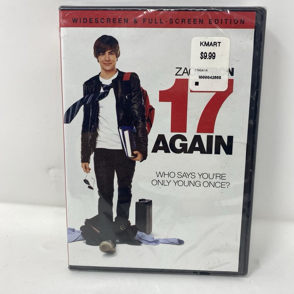 17 Again (DVD, 2009) Brand New! Factory Sealed